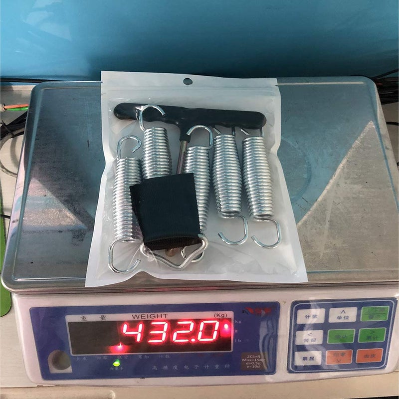 Shan Trampoline Spring (87, 100, 120, 140, 165 mm) Spring Replacement Spring, Trampoline Accessories, Trampoline Triangle Buckle (12) - Image 4